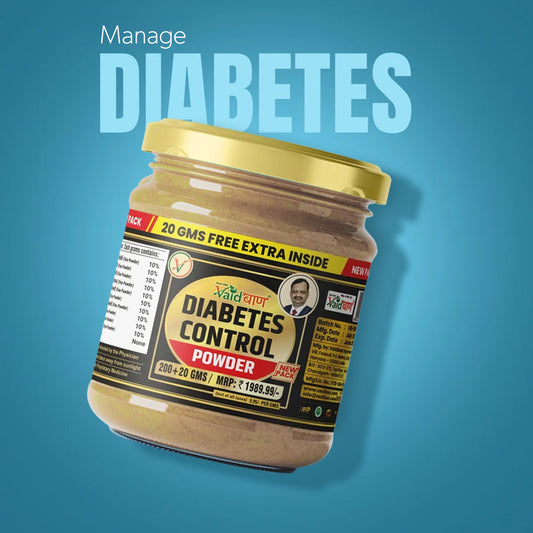 Vaidban Diabetic Care Powder - Natural Ayurvedic Solution for Balanced Blood Sugar Levels