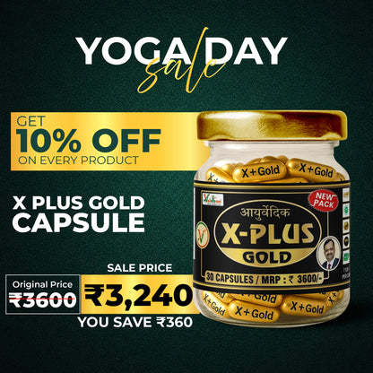 X Plus Gold Capsule – Premium Vitality & Performance Formula