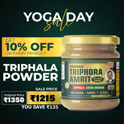 Vaidban Triphora Amrit — Triphala Extra Version / Churna - Best For Digestion