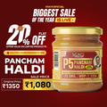 P5 Pancham Haldi - Good for inflammation & Strong immunity booster.
