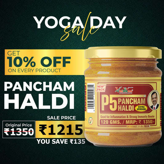 Pancham Haldi - Good for inflammation & Strong immunity booster.