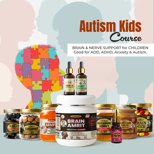 Vaidban Autism Kids Course – Brain & Nerve Support for Children (ADD, ADHD, Anxiety & Autism)