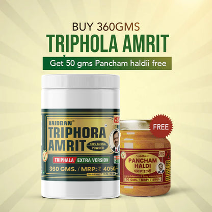 Vaidban Triphora Amrit — Triphala Extra Version / Churna - Best For Digestion