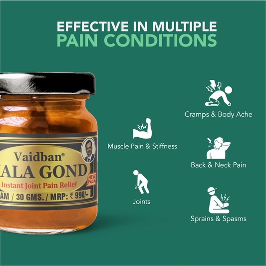 Vaidban Kala Gond Ointment- Pain Relief Ointment
