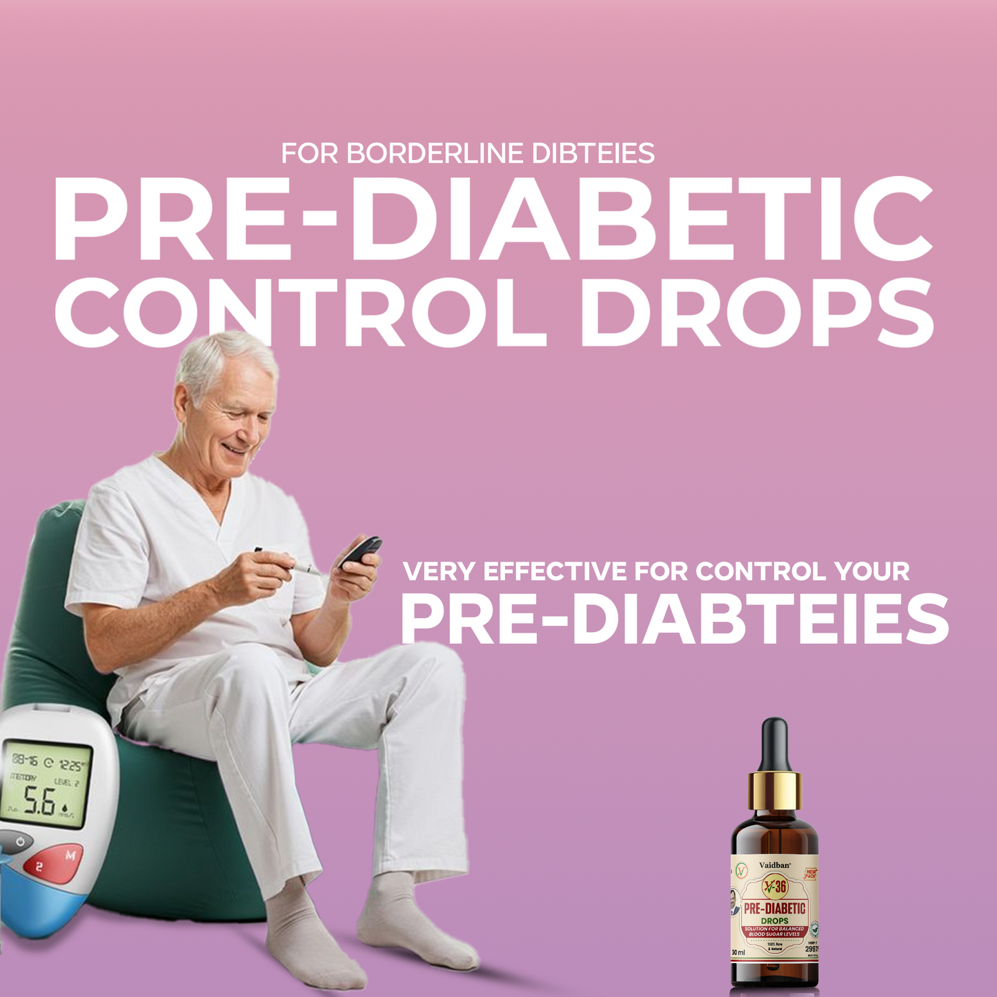 How to take Vaidban V-36 herbal oil drops, daily dosage instructions