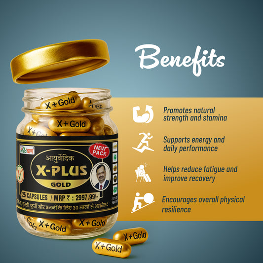 X Plus Gold Capsule – Premium Vitality & Performance Formula