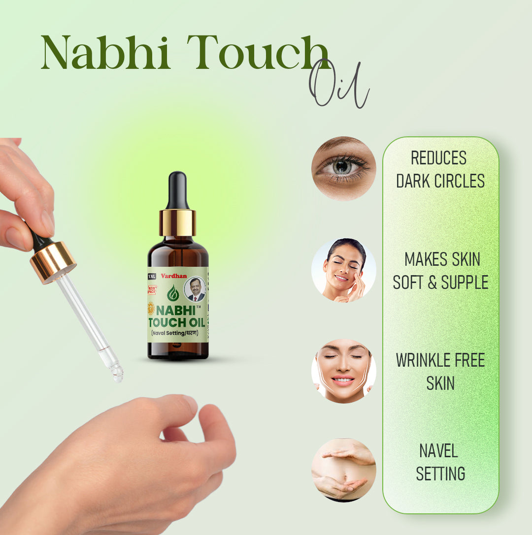 Nabhi Touch Ayurvedic Relief oil Belly Button Oil - 10 ml