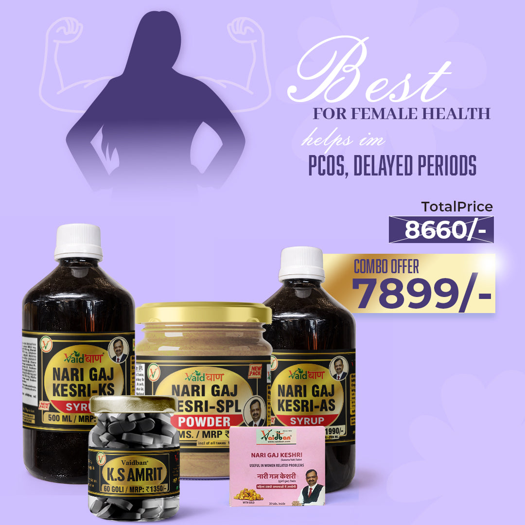 Best for Female Health Combo - PCOS & Period Care Pack