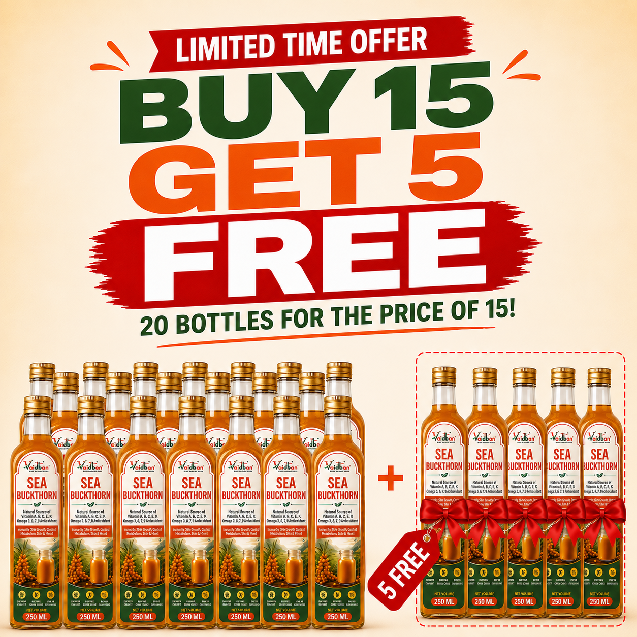 Buy 15 Get 5 FREE