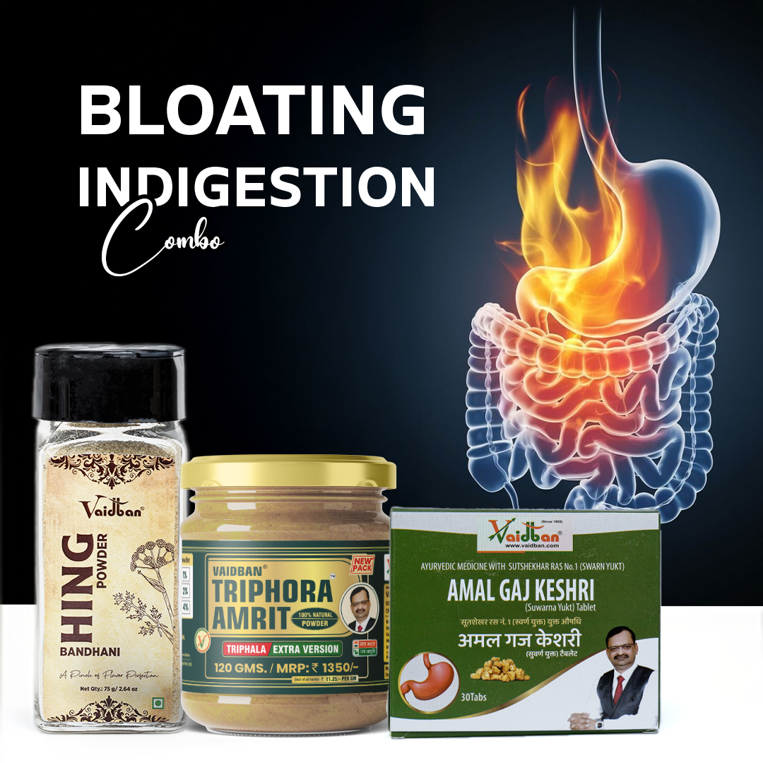 Vaidban Bloating & Indigestion Relief Combo