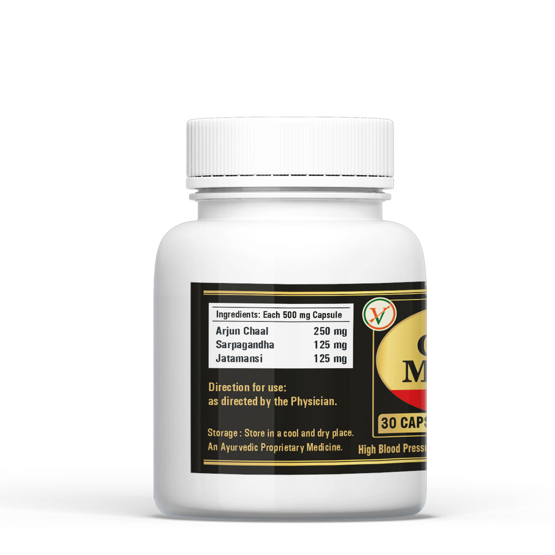 Vaidban Cool Mishti - Best For High Blood Pressure & Insomnia - 30 Capsule