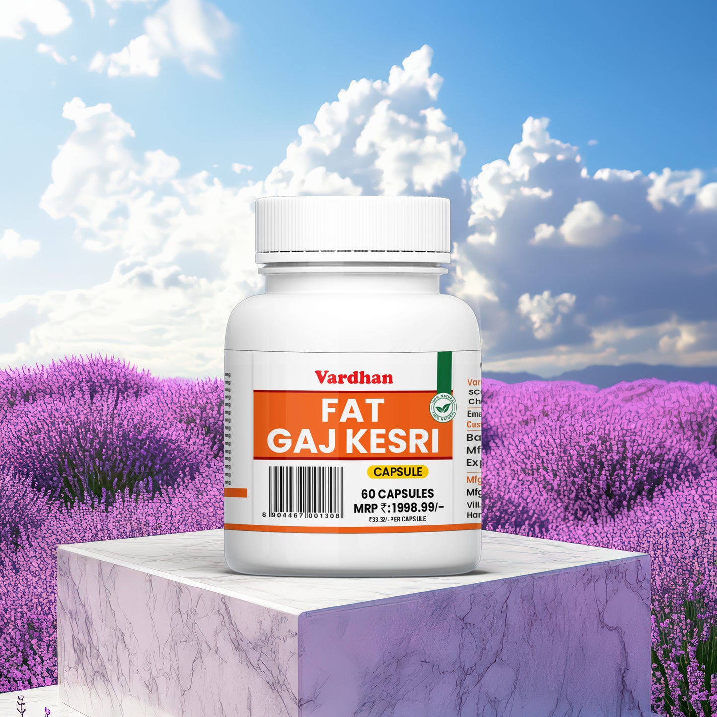 Fat Gaj Kesri Capsules – Burn Belly Fat Naturally | Ayurvedic Weight Loss Support