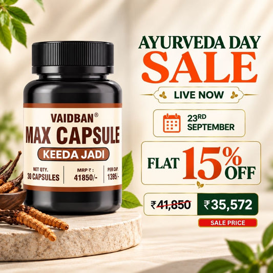 Keeda Jadi Max Capsules - Men's Wellness Formula for Stamina, Vitality & Performance