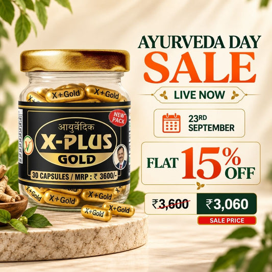 Vaidban X-Plus Gold Capsules – Premium Men's Vitality & Performance Formula
