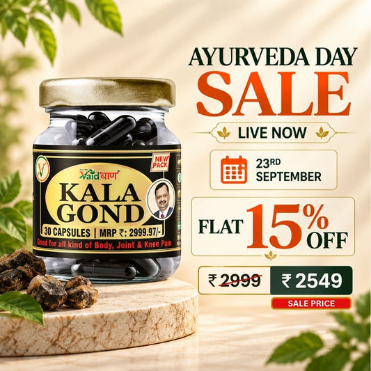 Vaidban Kala Gond Capsule - Pain Relief Capsule