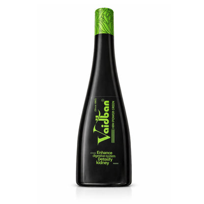 Vaidban Him Power Green Syrup – Digestive & Kidney Detox Tonic