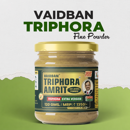 Vaidban Triphora Amrit — Triphala Extra Version / Churna - Best For Digestion