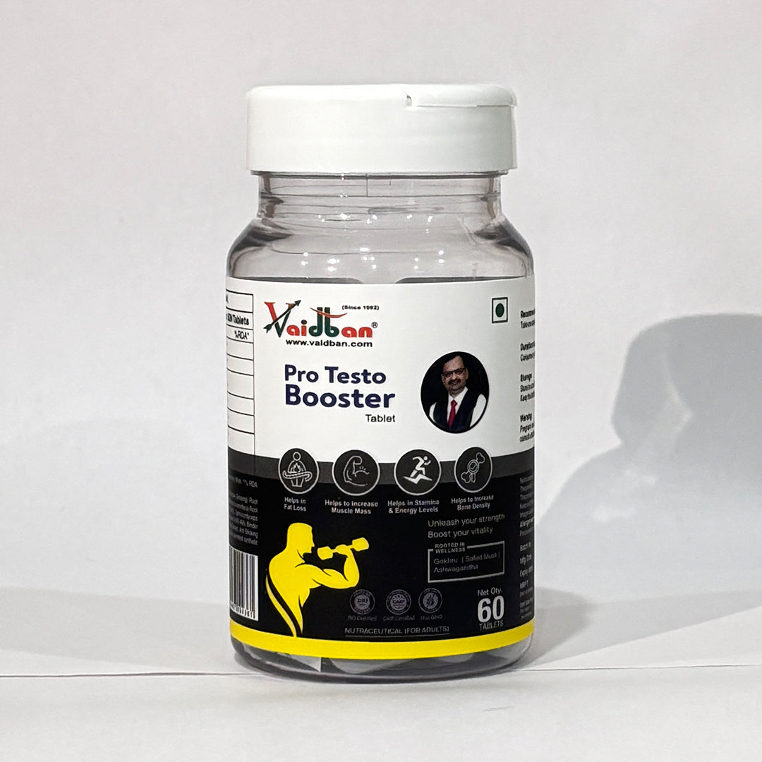 Vaidban Pro Testo Booster – Testosterone & Energy Support Supplement
