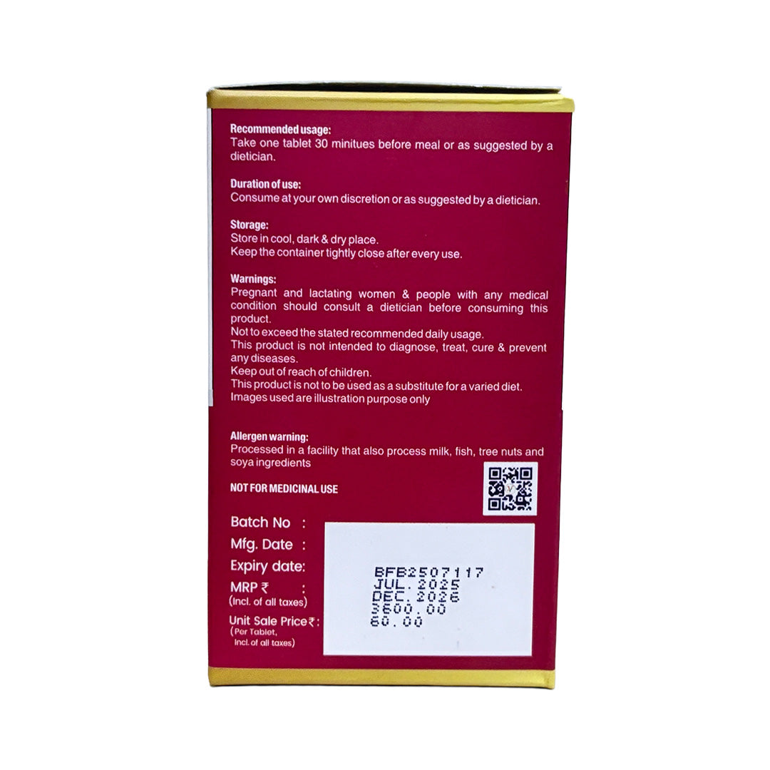 Vaidban Fat Burner – Natural Slimming & Energy Booster (60 Tabs)