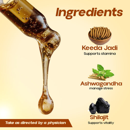 HIM-POWER Cordyceps Militaris Liquid Extract Drops