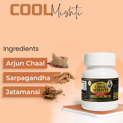 Vaidban Cool Mishti - Best For High Blood Pressure & Insomnia