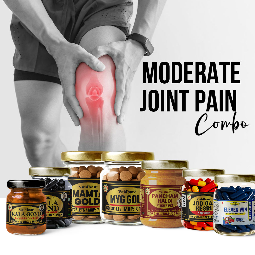 Vaidban Moderate Joint Pain Combo -  For Joint Pain, Inflammation & Swelling
