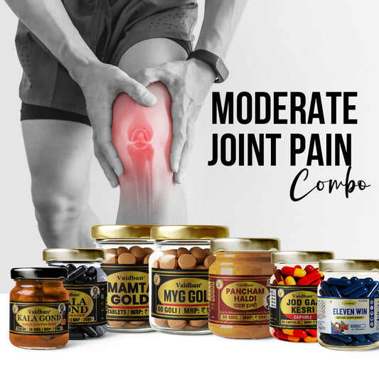 Vaidban Moderate Joint Pain Combo -  For Joint Pain, Inflammation & Swelling