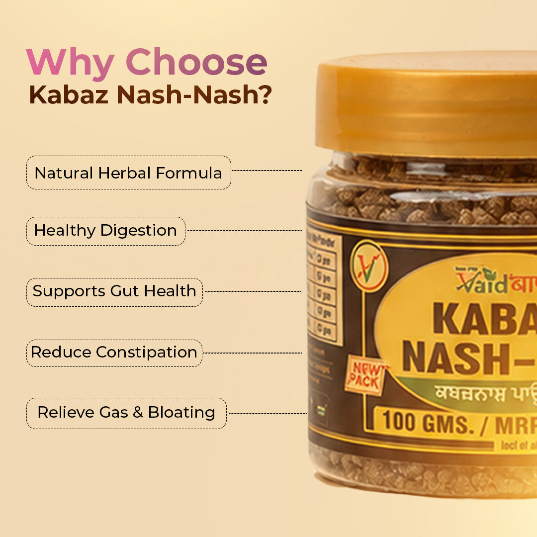 Vaidban Kabaz Nash-NW - Natural Constipation Relief