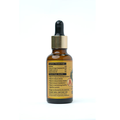 Vaidban Thirowin Drops – Ayurvedic Thyroid Support Oil
