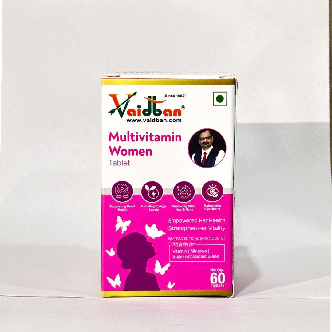 Vaidban Multivitamin Women Tablets – Complete Nutrition for Women