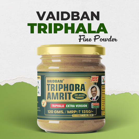 Vaidban Triphora Amrit — Triphala Extra Version / Churna - Best For Digestion