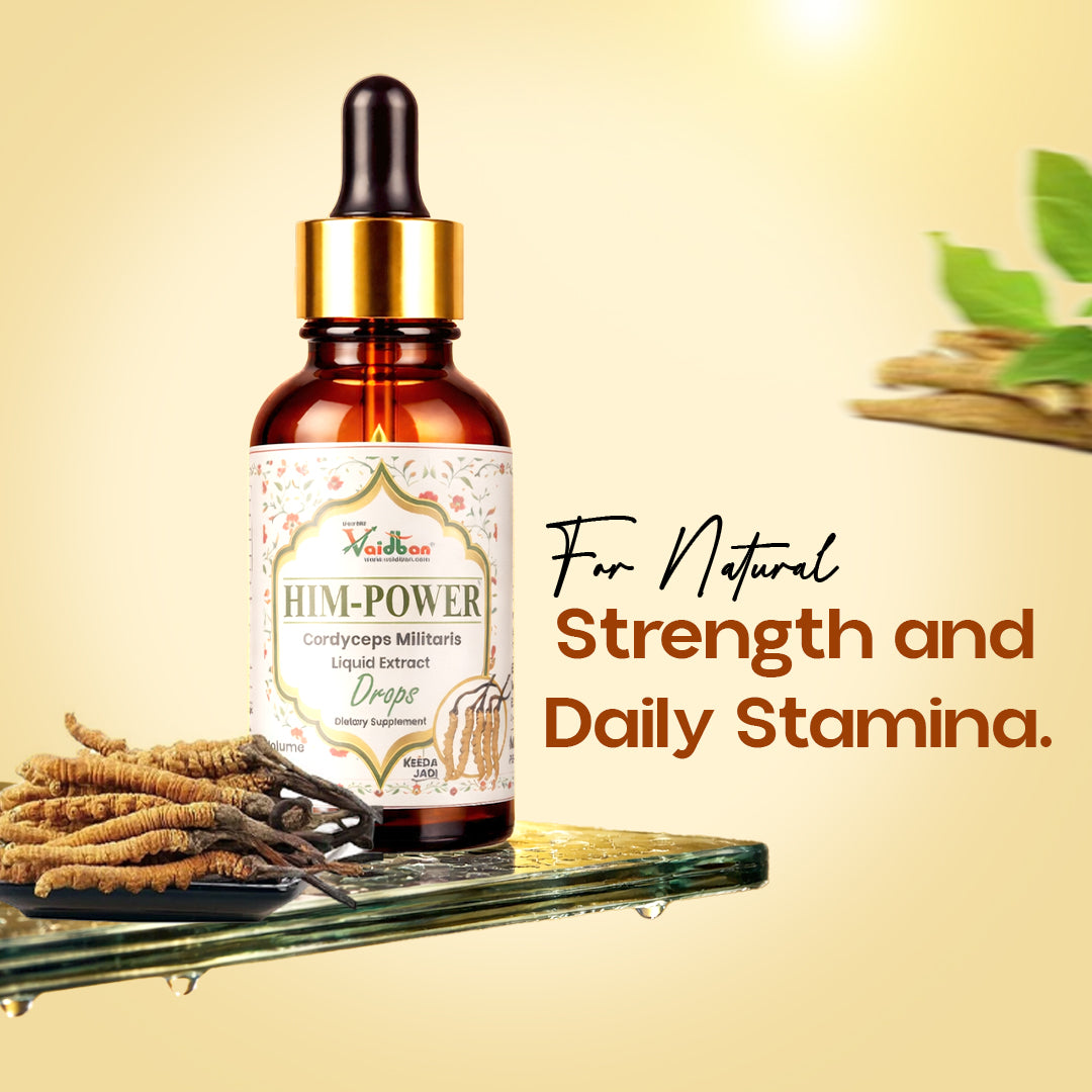HIM-POWER Cordyceps Militaris Liquid Extract Drops