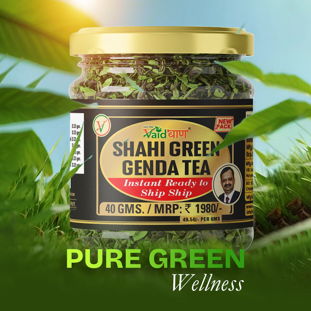 Vaidban Shahi Green Tea – Vaidban Ayurved Bhawan