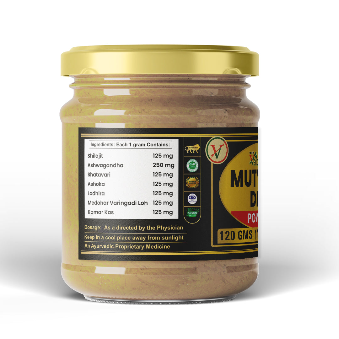 Vaidban Mutyaar Diet Powder - Specialized Herbal Blend for Women's Health and Wellness