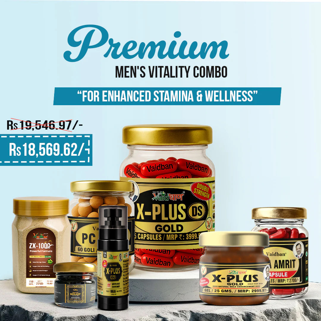 Premium Men’s Vitality Combo – Boost Strength, Stamina & Wellness Naturally