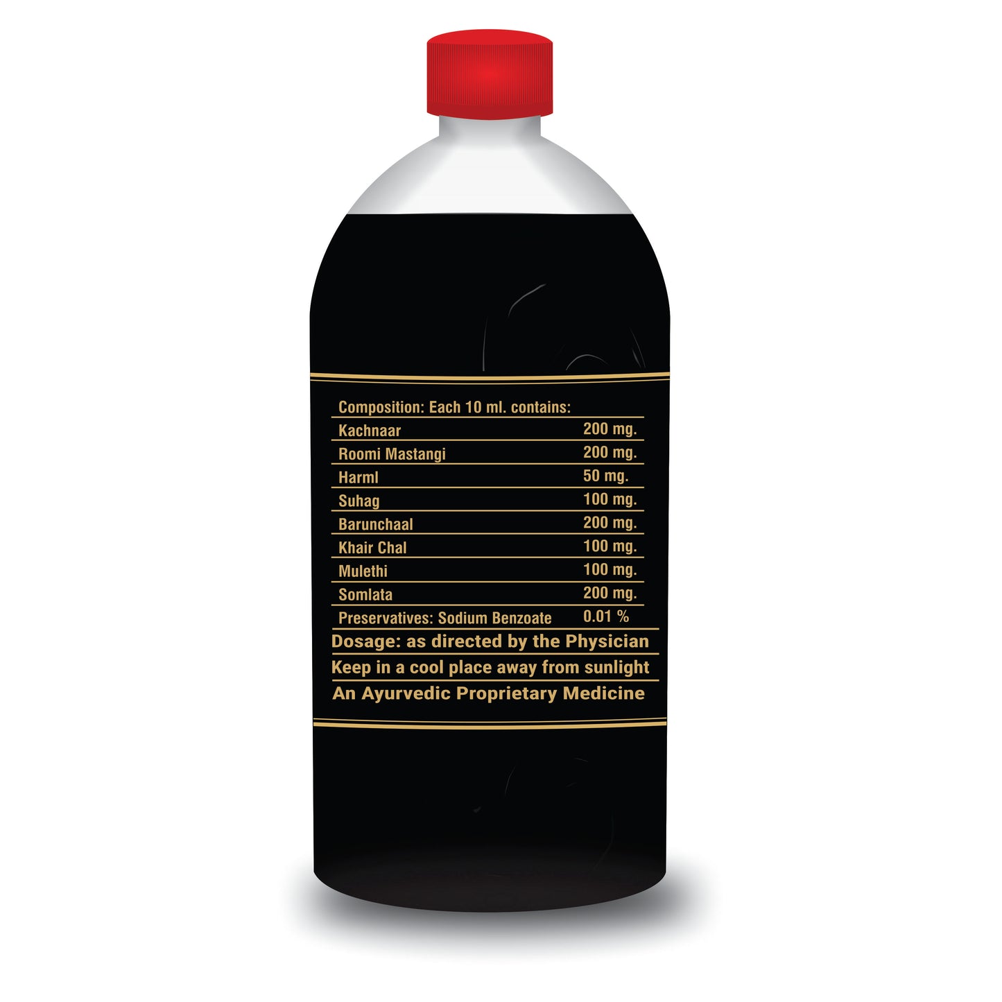 Vaidban Thyroid Care Syrup: Holistic Support for Thyroid Health
