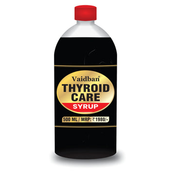 Vaidban Thyroid Care Syrup: Holistic Support for Thyroid Health