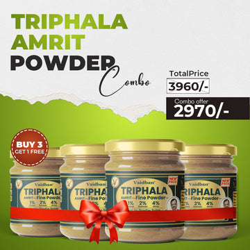 Triphala Amrit Fine Powder/ Churna - Best For Digestion