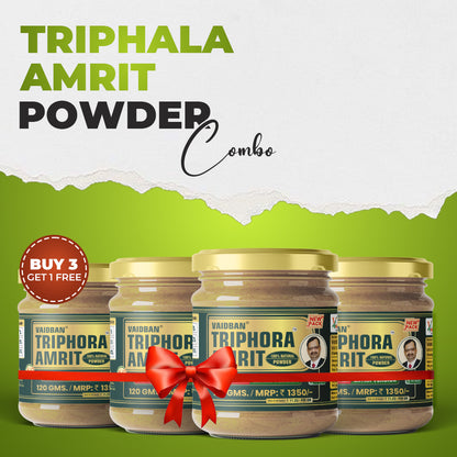 Vaidban Triphora Amrit — Triphala Extra Version / Churna - Best For Digestion