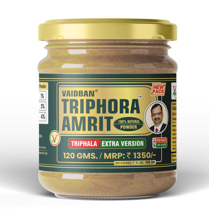 Vaidban Triphora Amrit — Triphala Extra Version / Churna - Best For Digestion