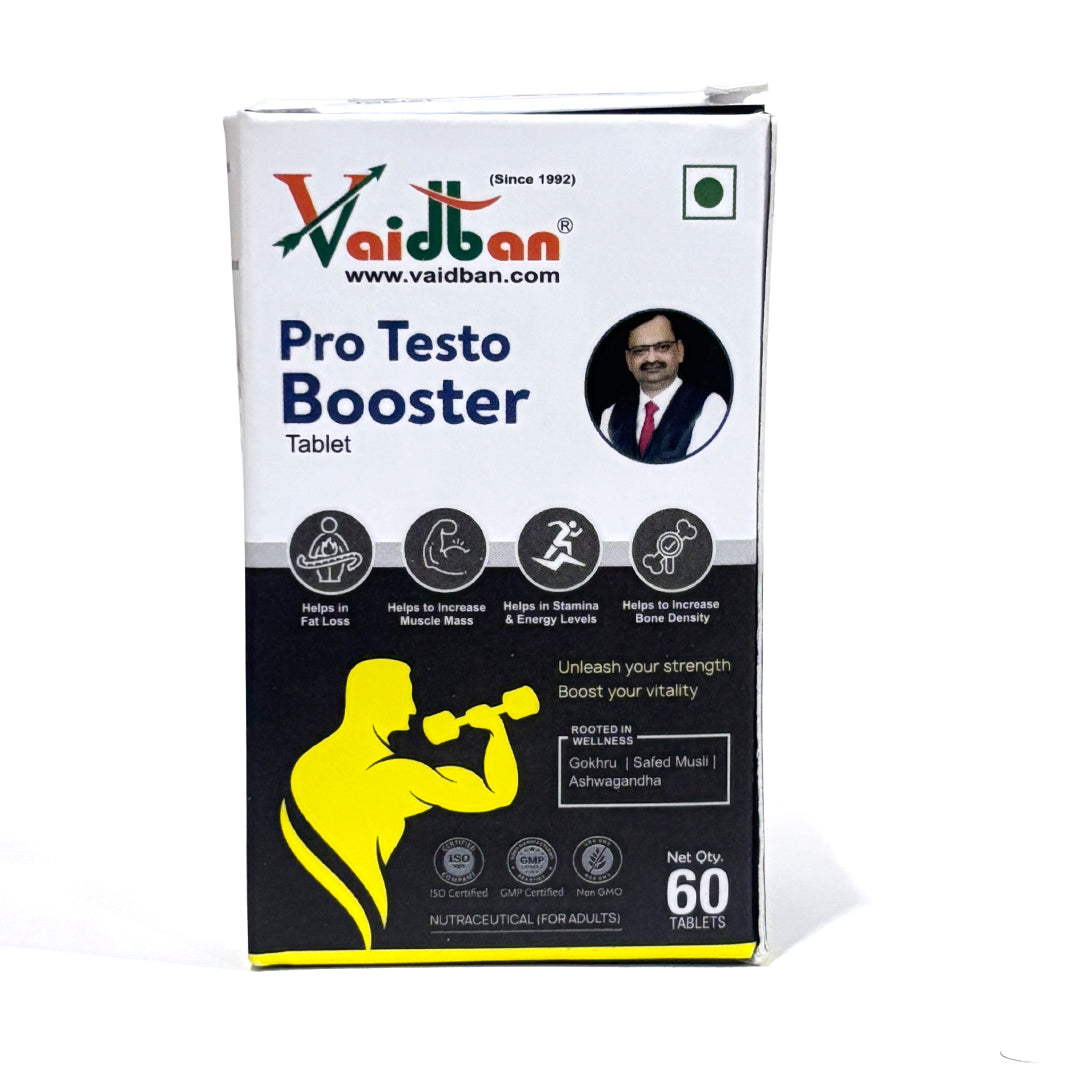 Vaidban Pro Testo Booster – Testosterone & Energy Support Supplement