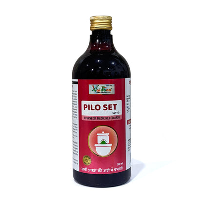 Vaidban Pilo Set – Herbal Syrup for Piles & Digestive Support