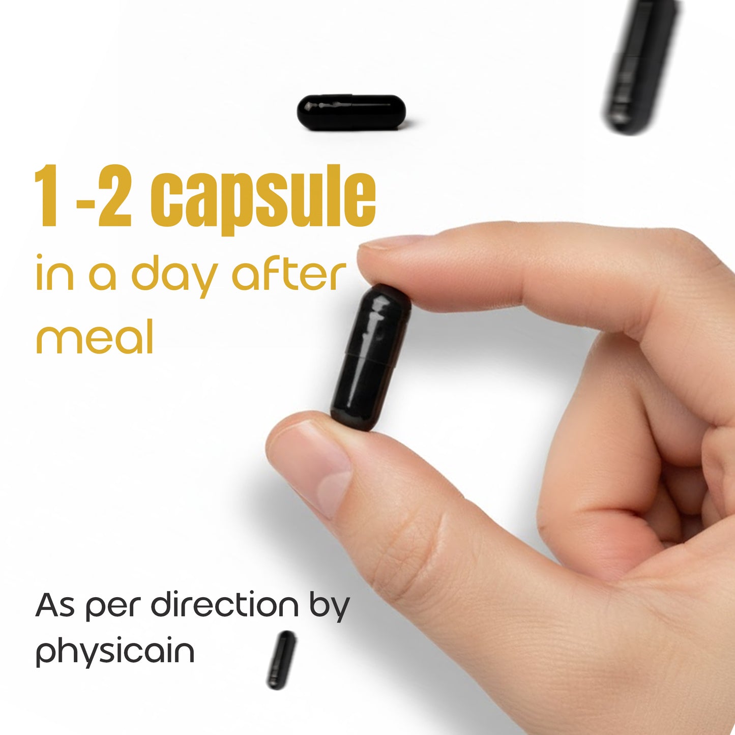 Vaidban Kala Gond Capsule - Pain Relief Capsule | Knee Pain