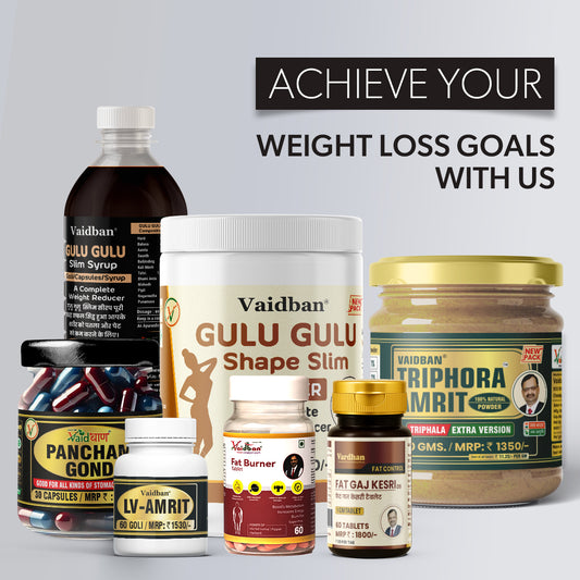 Vaidban Weight Management Mega Pack - Shape Slim Naturally