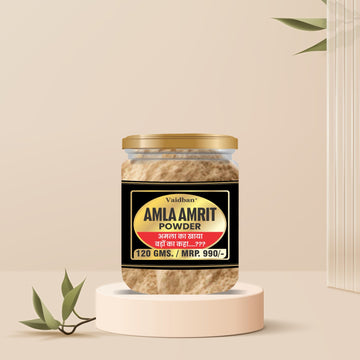 Vaidban Premium Amla Amrit Powder - Optimal Health & Wellness