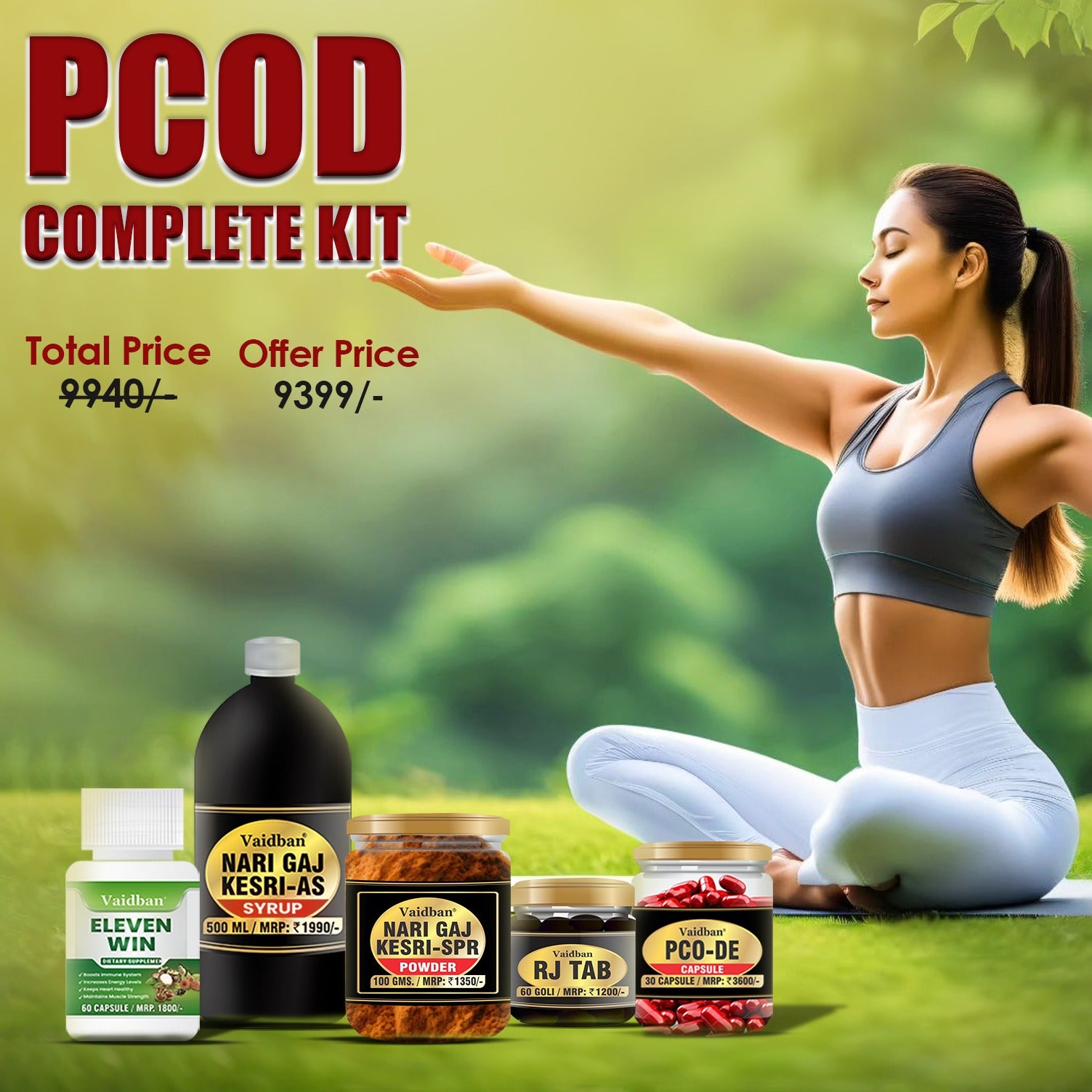 Vaidban PCOD Complete Kit For Women