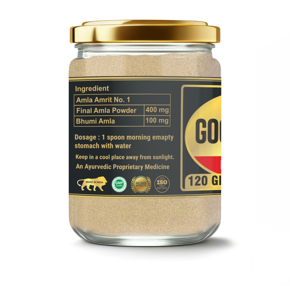 Vaidban Gooseberry Powder Online | 120g Antioxidant Rich Amla Supplement