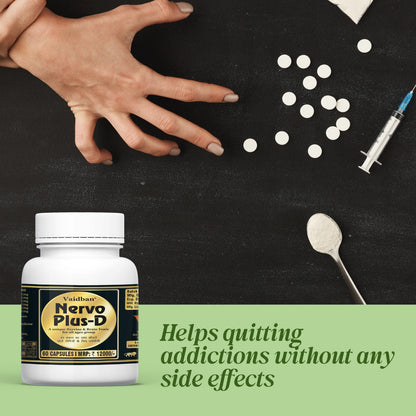 Vaidban Nervo Plus-D De-Addiction Combo – Ayurvedic Recovery Kits
