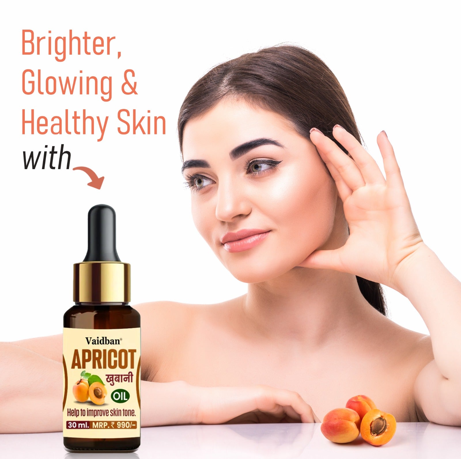 Vaidban Apricot Oil (30Ml) – Your Secret to Brighter, Healthier Skin