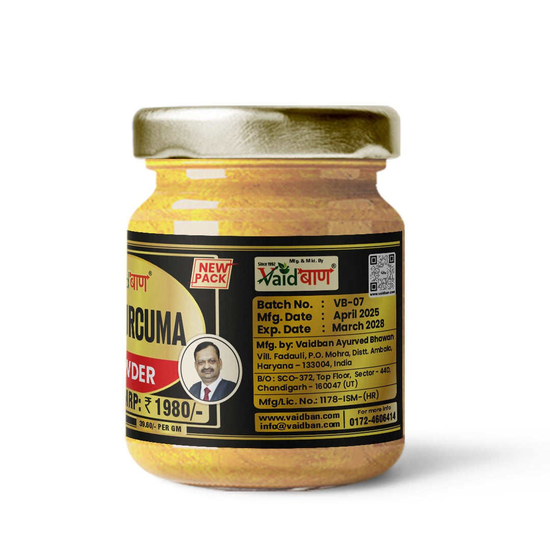 Vaidban 18K - Curcuma Powder for Joint & Immunity Support